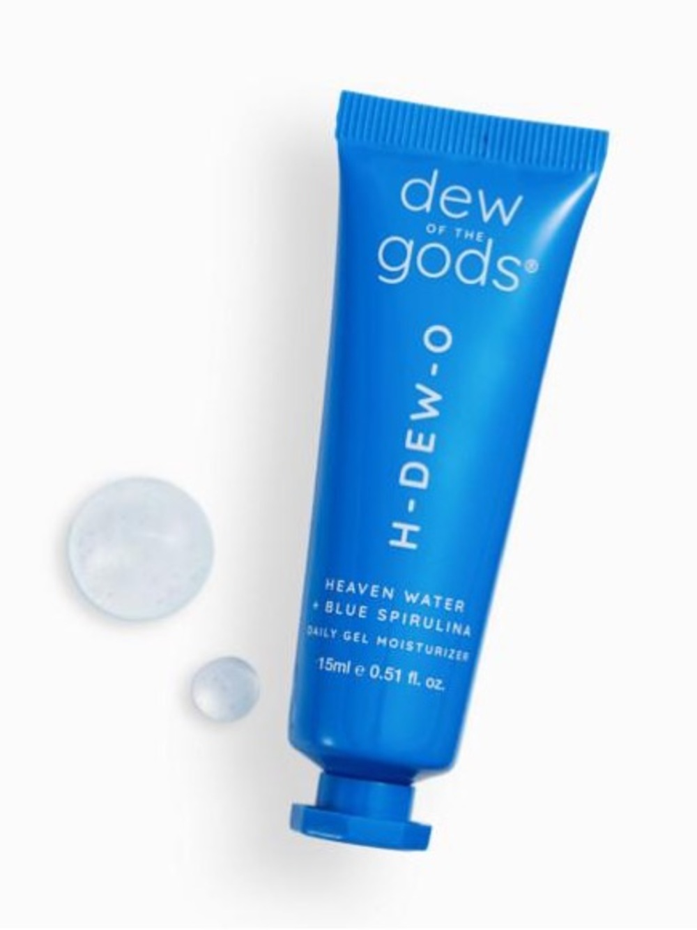 DEW OF THE GODS Blue Spirulina Daily Gel Moisturizer